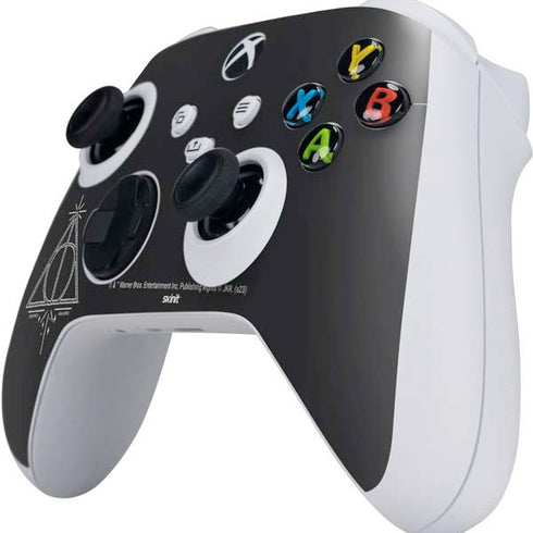 Wizarding Worlds Harry Potter Deathly Hallows Symbol Xbox Series S Controller Skin